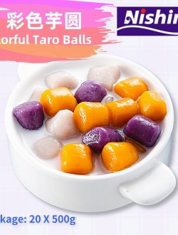 Colorful Taro Balls 20 x 500g