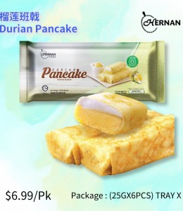 Durian Pancake 24 x 150g