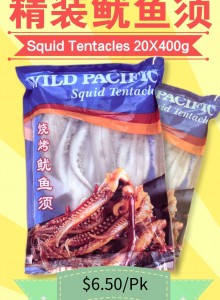1022 Squid Tentacles 20 x 400g 