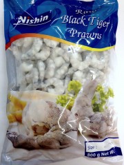 5102 Raw Black Tiger Prawn Meat 61/70 800gx10